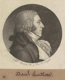 Daniel Ludlow, 1798. Creator: Charles Balthazar Julien Févret de Saint-Mémin.