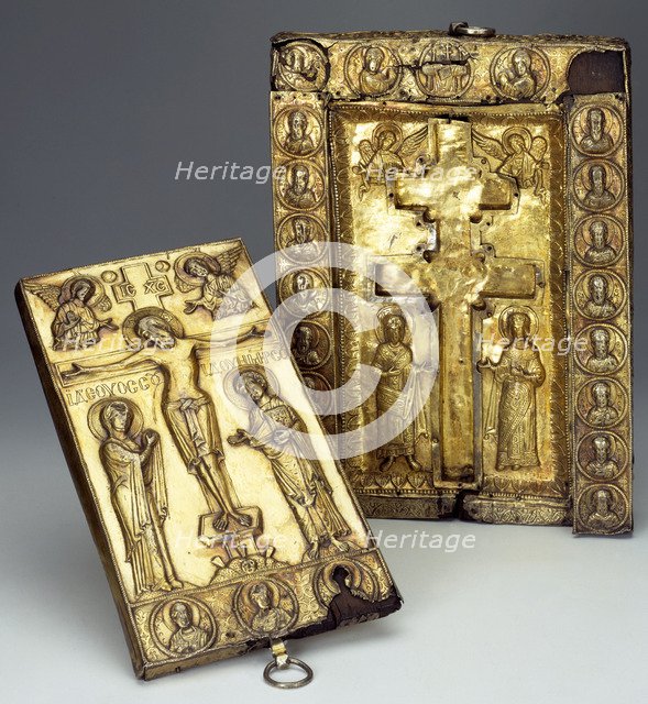 Reliquary of the True Cross, End of 11th-Early 12th cent. Artist: Byzantine Master  