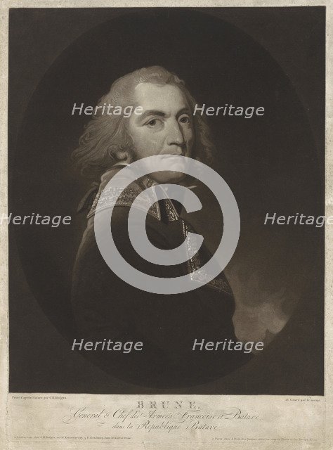 Guillaume Marie-Anne Brune (1763-1815), c. 1800.