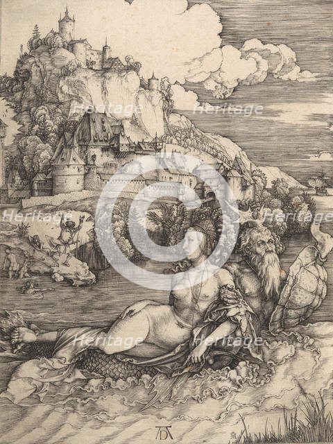 The Sea Monster (Das Meerwunder), ca. 1498., ca. 1498. Creator: Albrecht Durer.