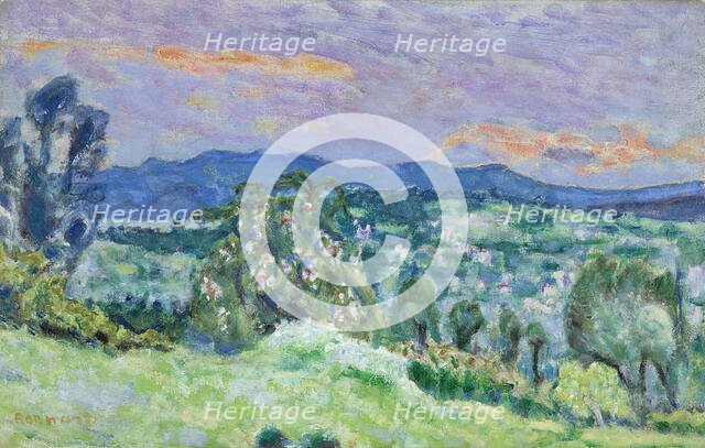 Paysage de Saint-Tropez, c1928. Creator: Bonnard, Pierre (1867-1947).