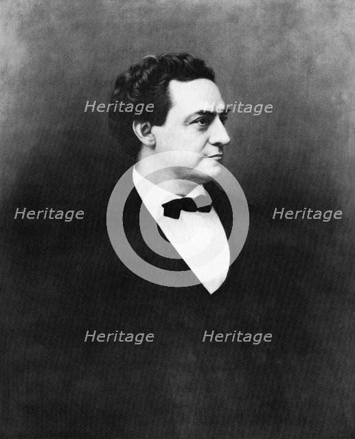 Samuel Jackson Randall, American politician, c1860s.Artist: W A Greaves