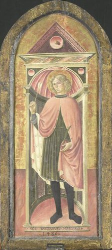 Saint Sebastian, 1460-1499. Creator: Anon.