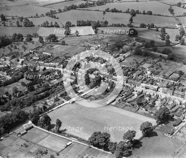 Wootton Bassett, Wiltshire, 1930. Artist: Aerofilms.