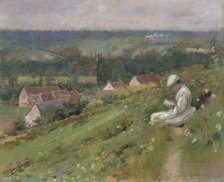 The Valley of Arconville, c. 1887. Creator: Theodore Robinson.
