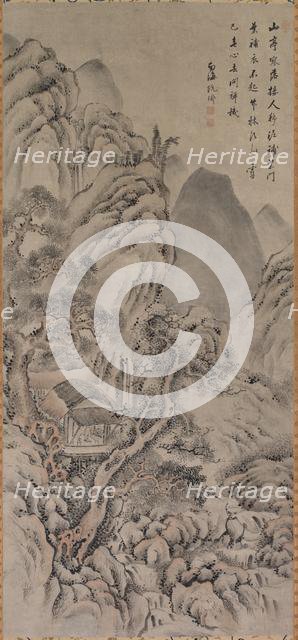 Landscape, 18th century. Creator: Gion Nankai (Japanese, 1677-1751).