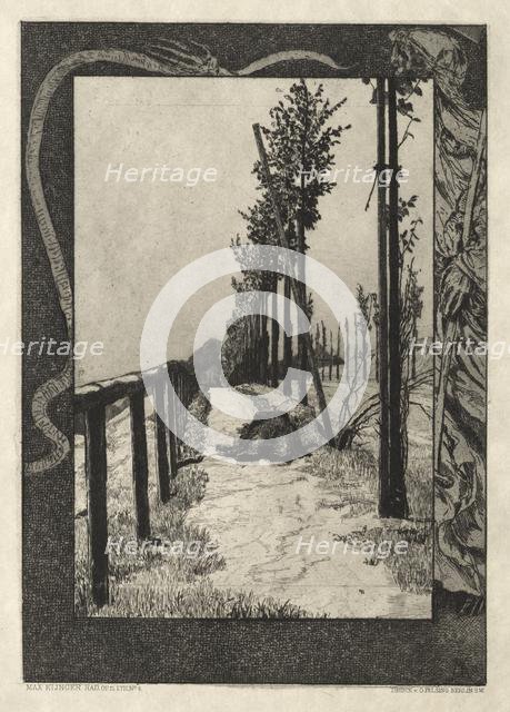 Vom Tode I, (Opus II, 1889) No. 4. Creator: Max Klinger (German, 1857-1920).