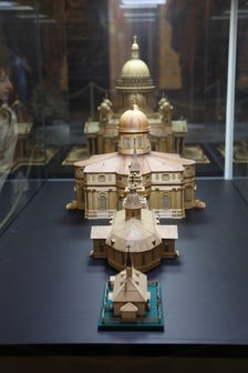 Model of St Isaac's Cathedral, St Petersburg, Russia, 2011. Artist: Sheldon Marshall