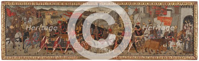 A Roman Triumph, c1480-1520. Creator: Master of Marradi.