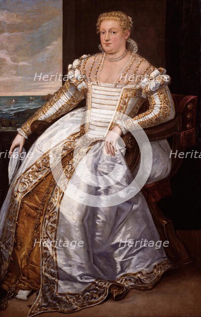Portrait of a Lady, 1565/70. Creator: Giovanni Antonio Fasolo.