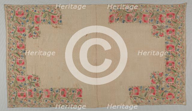Embroidered Towel (Havlu), 19th century. Creator: Unknown.