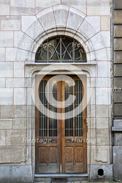 Maison Autrique, 206 Chausee de Heacht, Brussels, Belgium, (1893), c2014-2017. Artist: Alan John Ainsworth.