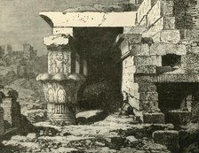 'The Ruins at Denderah', 1890.   Creator: Unknown.