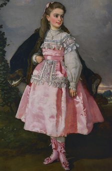 Portrait of Concepción Serrano, later Countess of Santovenia..., 1871.  Creator: Eduardo Rosales.