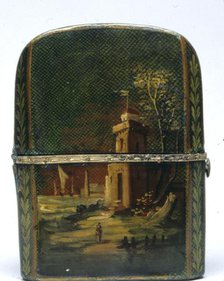 Necessaire with Scent Bottles, early 1800s. Creator: Unknown.