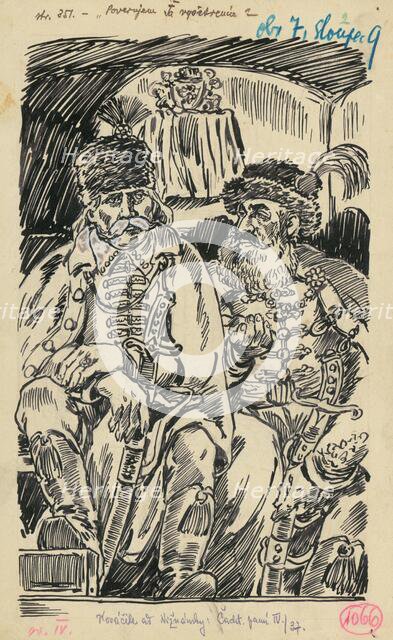 2.- Two Yeomen, 1936. Creator: Andrej Kovacik.