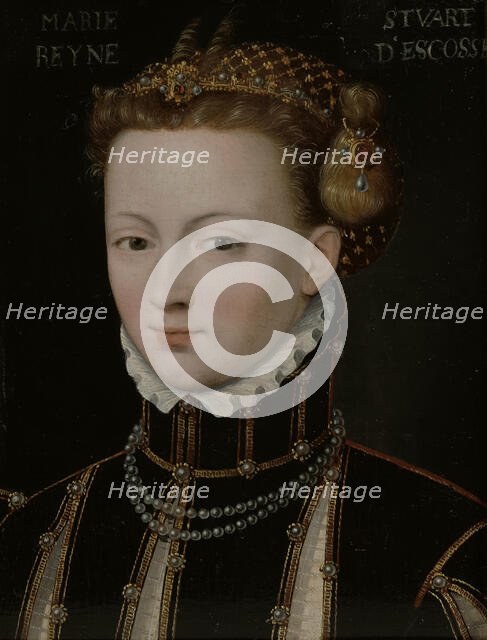Portrait of Mary, Queen of Scots (1542-1587), Second half of the16th cen. Creator: Anonymous.