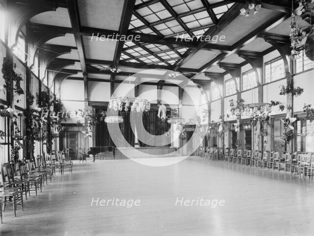 The Music hall, Manhanset House, Shelter Island, N.Y., between 1900 and 1905. Creator: Unknown.