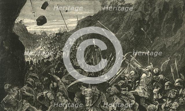 'Retreat of the Athenians from Syracuse', 1890. Creator: Unknown.