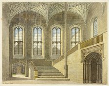 Entrance Hall, Christchurch, Oxford, 1869. Creator: George Pyne.
