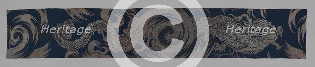 Panel, Japan, late Edo period (1789-1868)/ Meiji period (1868-1912), 19th century. Creator: Unknown.