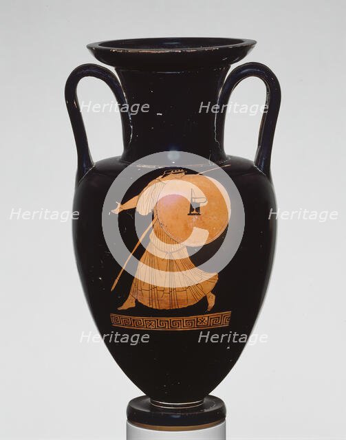 Amphora (Storage Jar), 460-450 BCE. Creator: Achilles Painter.