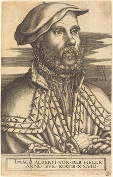 Albert van der Helle, 1538. Creator: Heinrich Aldegrever.