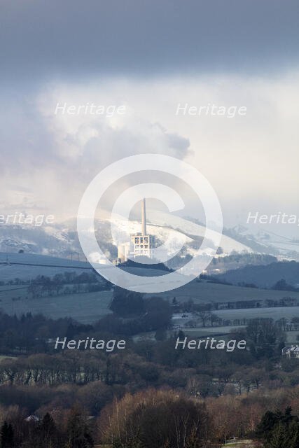 Hope Cement Works, Hope, Derbyshire, 2019. Creator: Alun Bull.