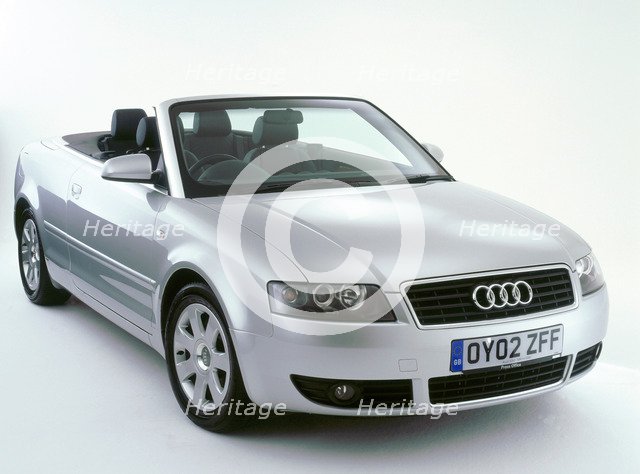 2002 Audi A4 cabriolet. Artist: Unknown.