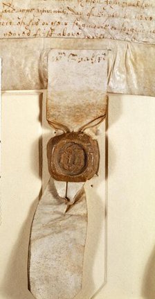 Signature of William Shakespeare, 1613.  Creator: Unknown.