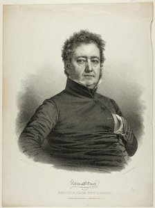 Garrett D. Wall, Senator from New Jersey, c. 1840. Creator: Charles Fenderich.