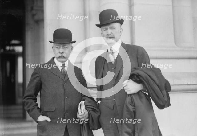 Geo. Wickersham [and] W.F. Sheehan, between c1910 and c1915. Creator: Bain News Service.