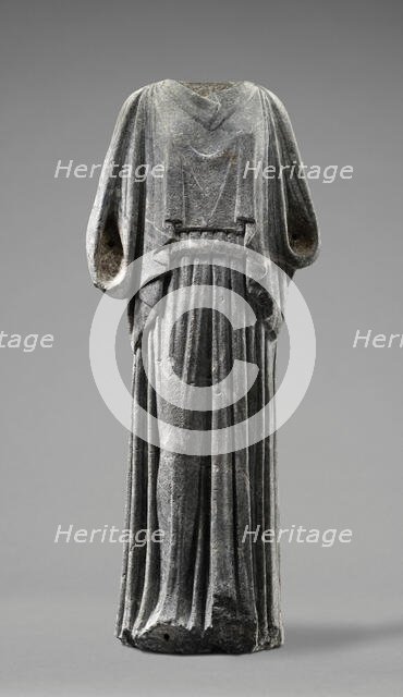 Statue of a Peplophoros, 25 B.C.-A.D. 125. Creator: Unknown.