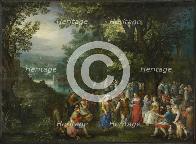 Wedding Dance, 1596. Creator: Brueghel, Jan, the Elder (1568-1625).