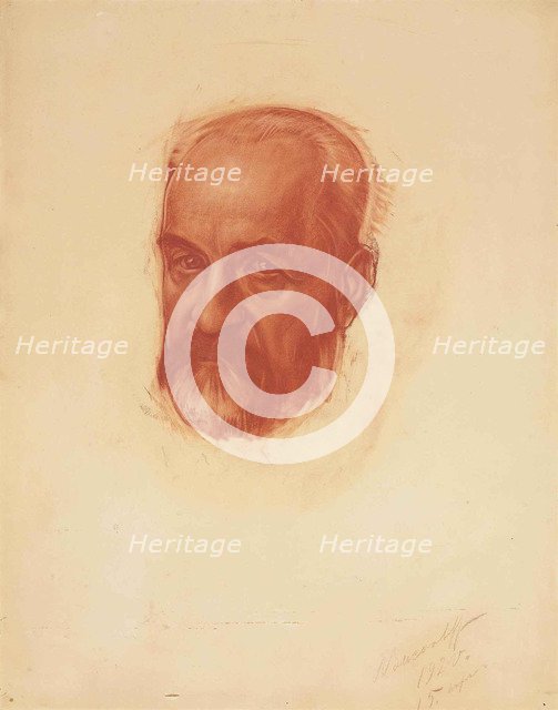 Portrait of Prince Georgy Yevgenyevich Lvov (1861-1925), 1920.