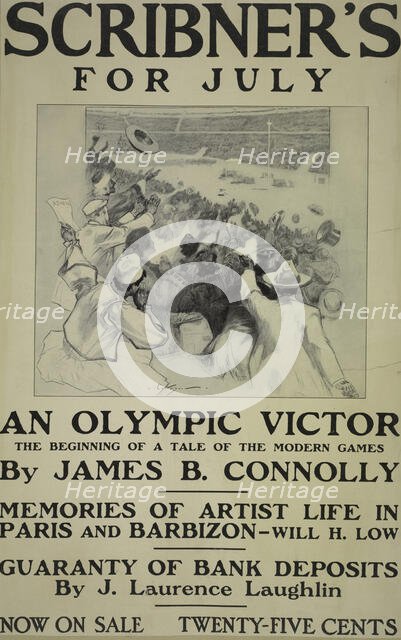 Scribner's for July, c1899 - 1906. Creator: Jean Andre Castaigne.