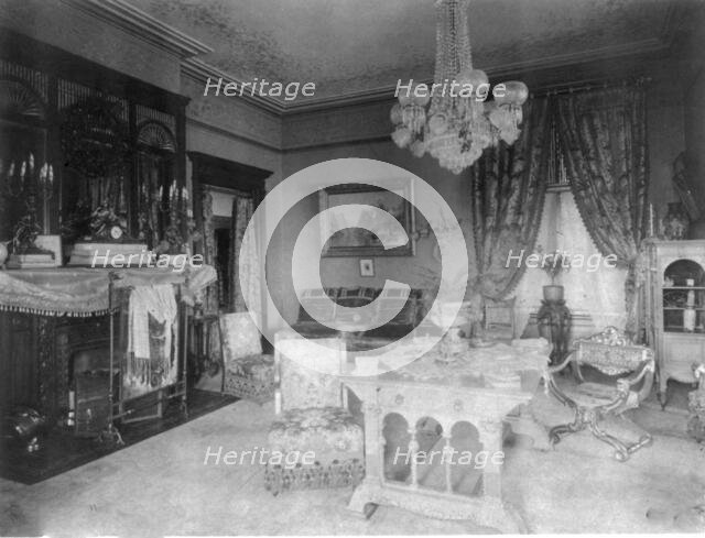 Barber House ("Belmont"), Washington, D.C., between ca.1890 and ca.1900. Creator: Frances Benjamin Johnston.