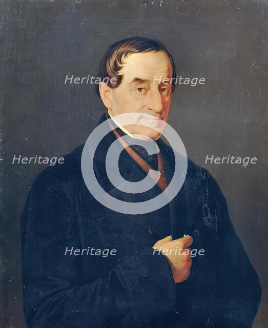 Anton Vinzenz Petke, 1855. Creator: Carl Haase.