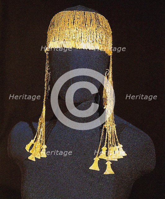 Big Diadem with pendants. Artist: Gold of Troy, Priam’s Treasure 