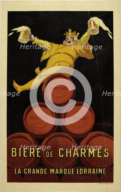 Bière de Charmes, la grande marque lorraine, c.1930. Creator: D'Ylen, Jean (1886-1938).