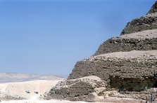 Step Pyramid of King Djoser (Zozer), Saqqara, Egypt, 3rd Dynasty, c2600 BC. Artist: Unknown