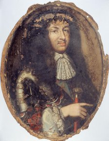 Portrait de Louis XIV (1638-1715), roi de France, c1670. Creator: Ecole Francaise.