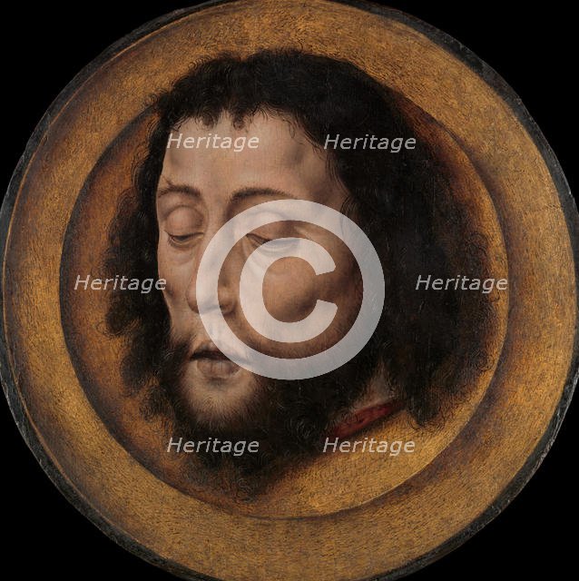 Head of Saint John the Baptist on a Charger, ca. 1500. Creator: Aelbert Bouts.