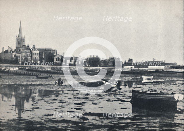 'Harwich - The Beach at Low Tide', 1895. Artist: Unknown.