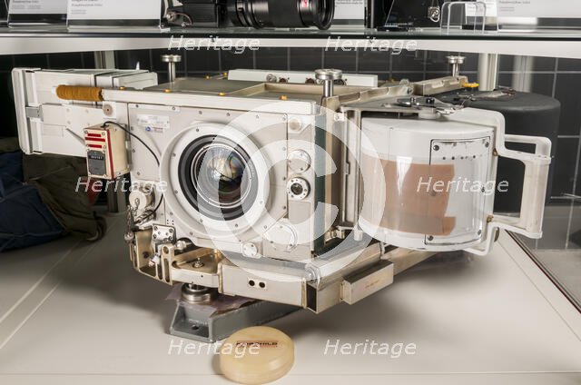 Camera, Lunar Mapping, Apollo, 1970s. Creator: Fairchild Space & Defense Systems.