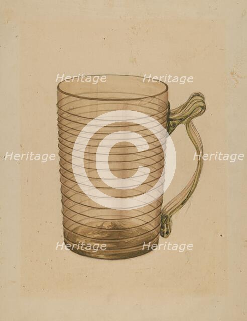Mug, 1935/1942. Creator: John Dana.