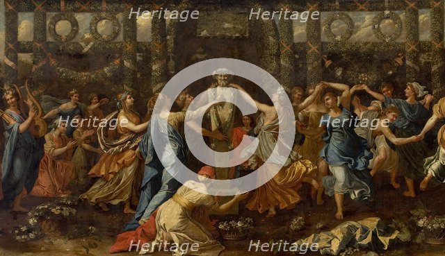 Hymenaios Disguised as a Woman During an Offering to Priapus, c. 1635.