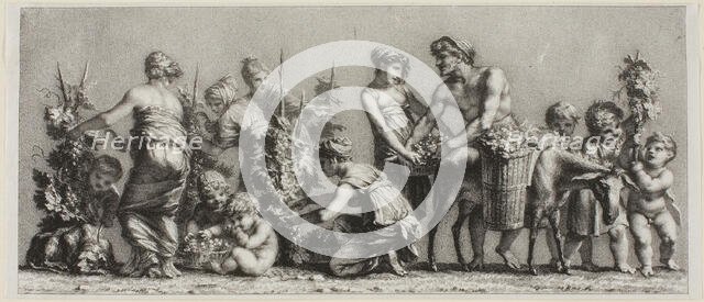 Scene of Grape Harvest, n.d. Creator: Unknown.