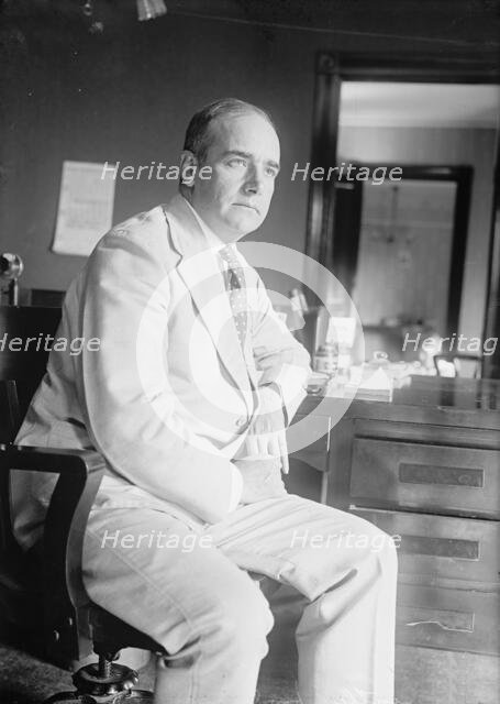 Charles H. Bentley of Food Administration, 1917. Creator: Harris & Ewing.