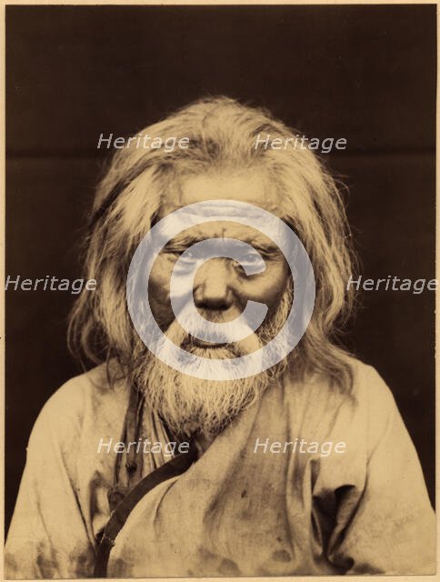 An Ainu-Giliak Shaman from the Village of Agnevo near the Due Post, 1880-1899. Creator: Innokenty Ignatievich Pavlovsky.